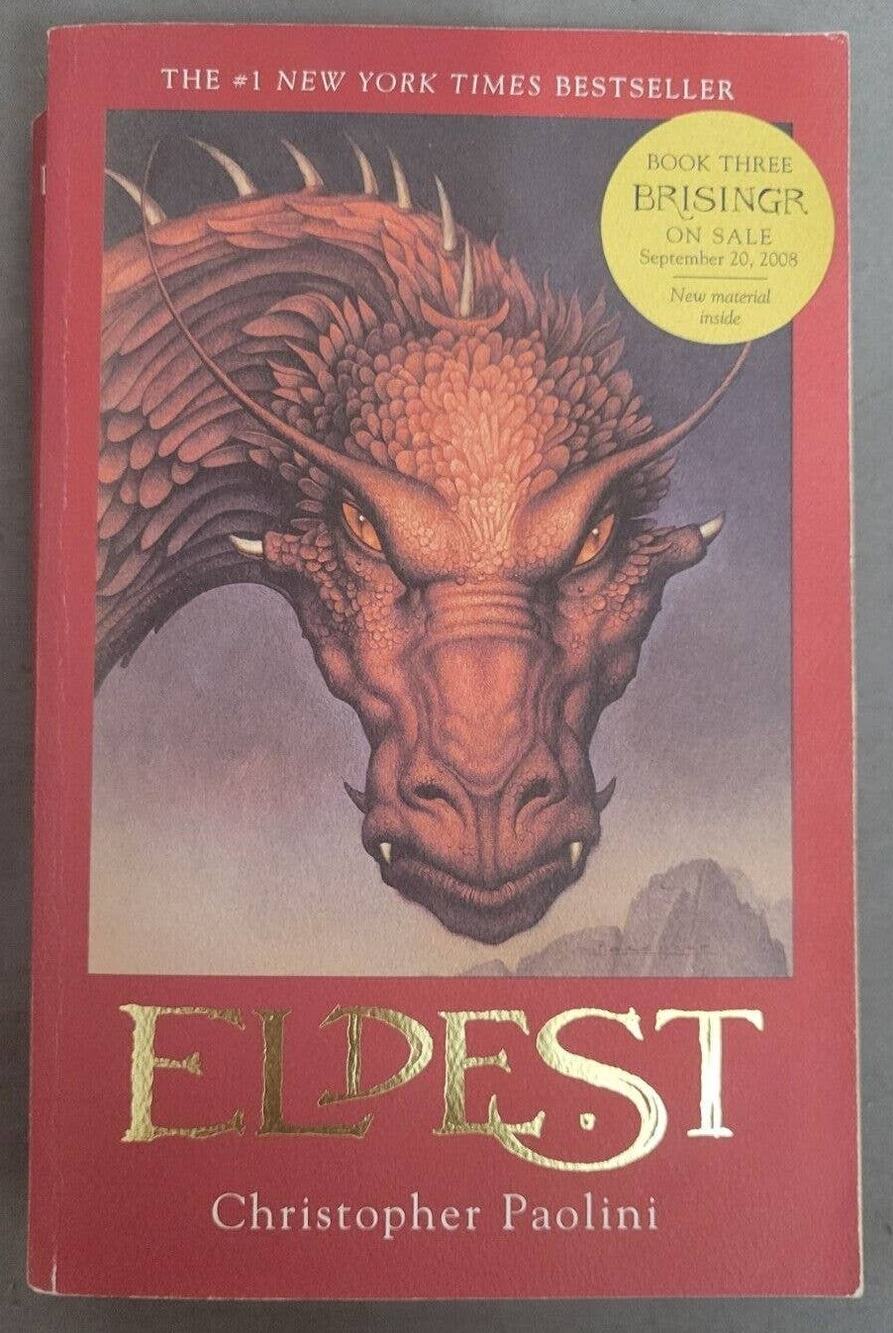 Eldest Christopher Paolini Book Paperback